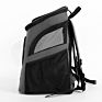 Outdoor Travel Canvas Pet Backpack Transparent Space Window Cat Dog Knapsack Breathable Pet Walk Bag