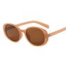 Oval Vintage White Sunglasses Wholsale