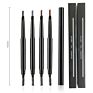 Own Eyebrow Pencil and Beard Pencil Direct Supply Waterproof and Sweat-Proof Black Eyebrow Pencil