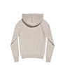 P18B084Ch Unisex Long Sleeves Knit Wool Cashmere Zipper Hoodies Cardigan Sweater Warm Top Coat