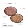 Pattern Design A5 Melamine Rattan Plate Chargers Bamboo Melamine Plates