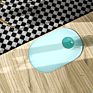 Pawoof anti Slip Pet Bowl Mat Waterproof Cat Feeding Placemat Silicone Dog Cat Bowl Mat