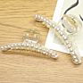 Pearl Plastic Elegant Clamp Korean Hair Claw Clip