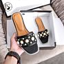 Pearl Upper Sandals Women High-End Boutique Slippers Women Slippers Ladies Sandals Women Slides