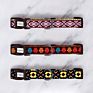 Personalized Logo Pet Collars & Leashes(Old) Adjustable Nylon Rainbow Design Cheaper Collar Dog