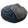 Pet Accessories Washable Cozy Snoozer Luxury Cat Bed Large round Snuggery Blanket Burrow Dog Cave Bed