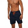 Plain Color Beach Short for Men Navy Beach Shorts