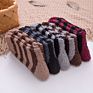 Plain Stripes Men Cozy Socks Warm Tube Floor Fluffy Sock Crew Home Socks Thick Indoor Sleeping Chaussette