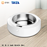 Plastic round Food Weighing Pet Dog Bowl with Electronic Scales