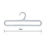 Plastic Towel Hanger Blanket Hanger for Display in Clothing Store Bathroom Towel Hangers