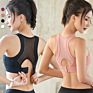 Plus Size Hollow Mesh Beauty Back Sujetador Deportivo Seamless Wirefree Breathable Sports Bras Workout Gym Yoga Bra for Womens