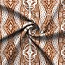 Polynesian Samoan Tribal Design Digital Printing 100% Polyester Fabric