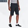 Popular Mens Running Sweat Elastic Waistband Shorts with 3D Solid Cutting Excellent J Pocket