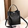 Popular Sling Bag Crocodile Style Bucket Bag Handbag