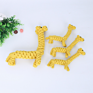 Popular Yellow Giraffe Cotton Rope Toy Durable Pet Toy Dog Chew Toy