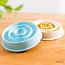 Porcelain Dog Feeding Bowl Ceramic Slow Eating Pet Bowl Slow Feeder Dog Bowl