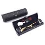 Portable Pu Leather Shoe Cleaning Kit in Black