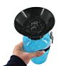 Portable Squeeze Type Pet Cat Outdoor Drinking Bottle Going Out Drinking Cup and Feeding Bowl 500Ml Dog Drinking Bottle