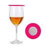 Premium Wine Glass Covers Set of 5 with 2 Bottle Stoppers-Outdoor Ventilated Wine Glass Covers for Bugs-Silicone & Stainless
