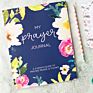 Printed Fancy Journal Hardcover Prayer Journal