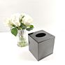 Printed Flowers Acrylic Tissue Box