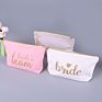 Printed Makeup Packing Plain Canvas Pouch with Zipper