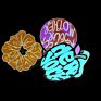 Custom printing die cut logo stickers vinyl decals