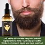 Private Label 100% Natural Magic Beard Growth Bottle Beard Oil for Men