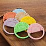 Product Bpa Free Sun Shapes Food Grade Silicone Baby Teether Ring Toy
