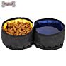 Product Collapsible Dog Bowl Double Travel Pet Bowl for Food and Water
