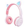 Product Ideas Pink Gaming Cute Girls Cat Ears 7.1 Surround Sound Headset 3.5 Mm Usb Headphones Noise Cancelling