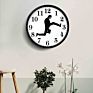 Product Ministry of Silly Walks Clock for Home Decor Wall Clock Funny Modern Silent Wall Watch Clock