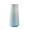 Professional Manufacture Gradient Blue Large Ceramic Flower Vase Morden