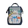 Professional Manufacture Maternity Waterproof Travel Mom Baby Diaper Bag Backpack with Changing Station
