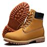 Professional Sports Leather Men's Safety Boots High-Top Men's Shoes