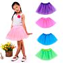 Promotion Plain Dyed Kids Fluffy Tutu Skirt