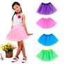 Promotion Plain Dyed Kids Fluffy Tutu Skirt