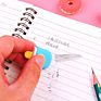 Promotion School Use Multiple Colors Cute Eraser Pink Kawaii Cake Eraser Set Pencil Eraser for School Students