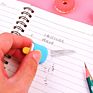 Promotion School Use Multiple Colors Cute Eraser Pink Kawaii Cake Eraser Set Pencil Eraser for School Students