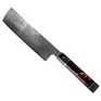 Promotional Chef's Knife 7.5 Inch Damascus Steel Santoku Knife Cleaver Nakiri Knives with Resin Handle