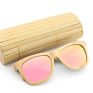 bamboo sunglasses custom logo