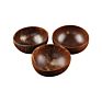 Protective Coconut Oil Coconut Shell Serving Bowl Vegan Friendly Long-Lasting Cereal Salads Desserts Organic Coconut Bowl