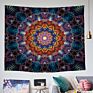 Psychedelic Wall Hanging Tapestry Jacquard Throw Tapestry Bohemian Manradas Decorated Tapestries