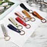 Pu Leather Keychain Business Gift Car Auto Key Strap Waist Wallet Keyrings