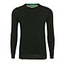 Pullover Mens Sweater and Navy Long Sleeve Standard Flat Knitted Mens False Two Pieces
