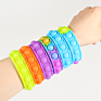 Push Pop Fidged Wristband Fidget Sensory Toy Stress Relief Bubble Bracelet Kids Adult