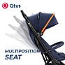 Qtus Lark, Stroller Bike, Beby, Design for Travel, Premium Suspension Pu Wheels, High Landscape, All-Terrain, En1888