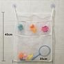 Quick Dry Bathtub Mesh Net Massive Baby Toy Storage Holder Bath Toy Organizer with Sticker Hooks