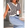 Ready to Ship Fall Women Fall Wear Sweater Vest