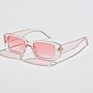 Rectangle Clear Shades Smart Unisex Uv400 Retro Steampunk Luxury Sunglasses
